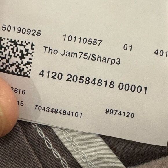 Hugo Boss Navy Blue The Jam 7/Sharp 3 Flat front Dress Pants. Size 36. - Picture 7 of 10